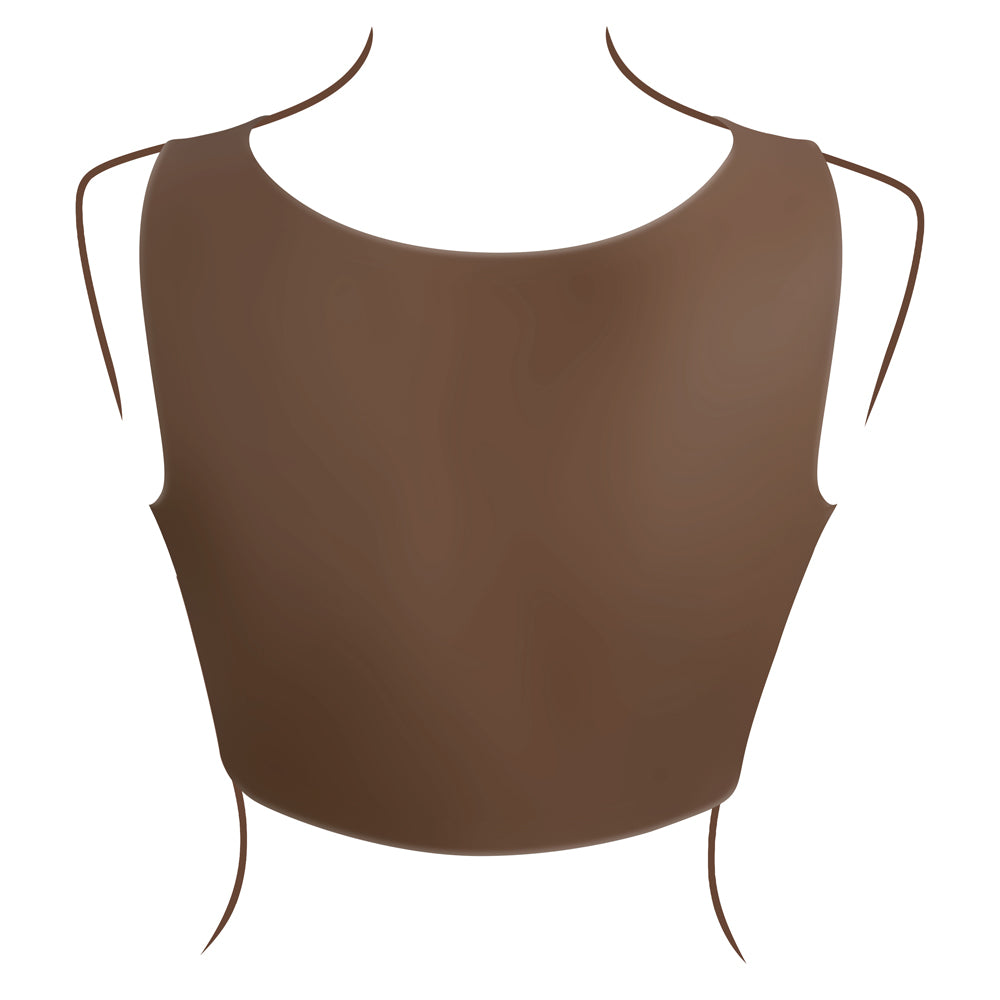 Undergarments Plate D-Cup Dark | 844477024011 | Available at EroticWarehouse.com