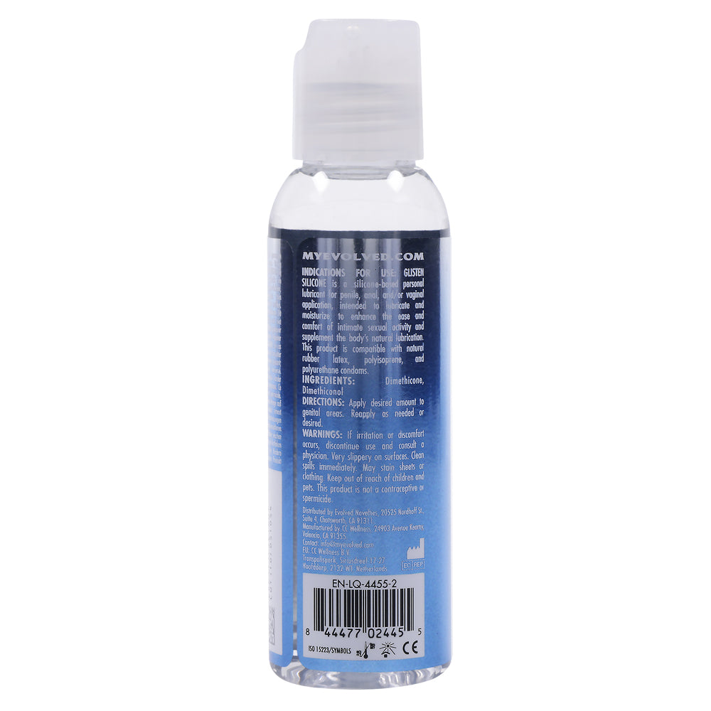 Glisten Silicone Silicone Lubricant 2 oz. | 844477024455 | Available at EroticWarehouse.com