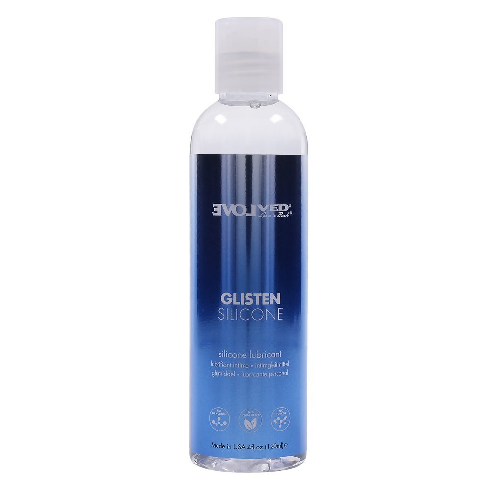 Glisten Silicone Silicone Lubricant 4 oz. | 844477024462 | Available at EroticWarehouse.com