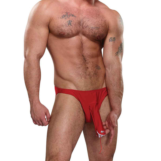 Trouser Snake Bikini Red One Size | 845830038263 | Available at EroticWarehouse.com