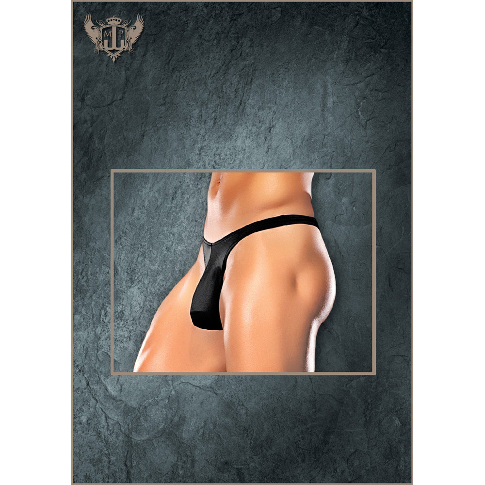 Nylon Spandex Bong Thong Black L/Xl | 845830043045 | Available at EroticWarehouse.com