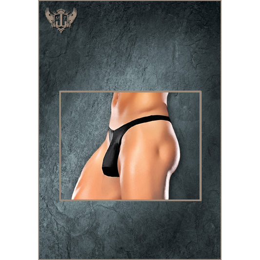 Nylon Spandex Bong Thong Black L/Xl | 845830043045 | Available at EroticWarehouse.com