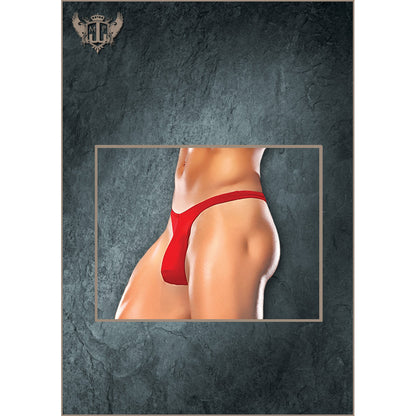 Nylon Spandex Bong Thong Red L/Xl | 845830044394 | Available at EroticWarehouse.com