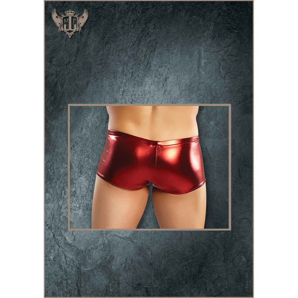 Heavy Metal Mini Short Red M | 845830045100 | Available at EroticWarehouse.com