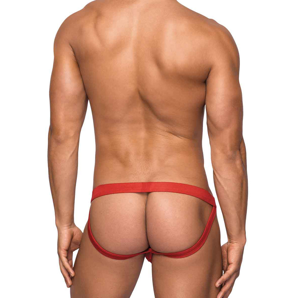 Hoser Hose Jock Red L/Xl | 845830073141 | Available at EroticWarehouse.com