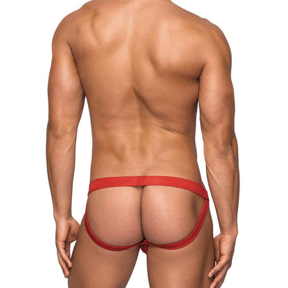 Hoser Hose Jock Red L/Xl | 845830073141 | Available at EroticWarehouse.com