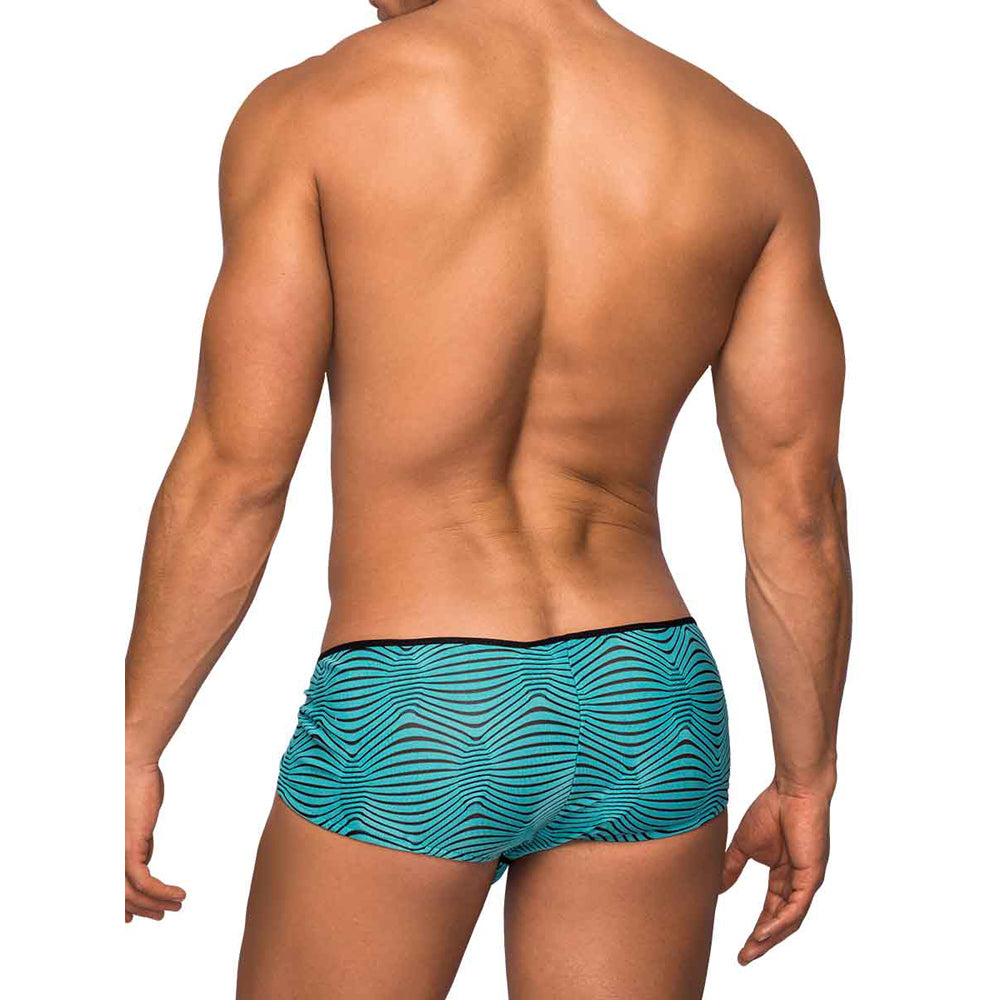 Tranquil Abyss Micro Mini Short Seafoam/Blk X-Large | 845830073790 | Available at EroticWarehouse.com