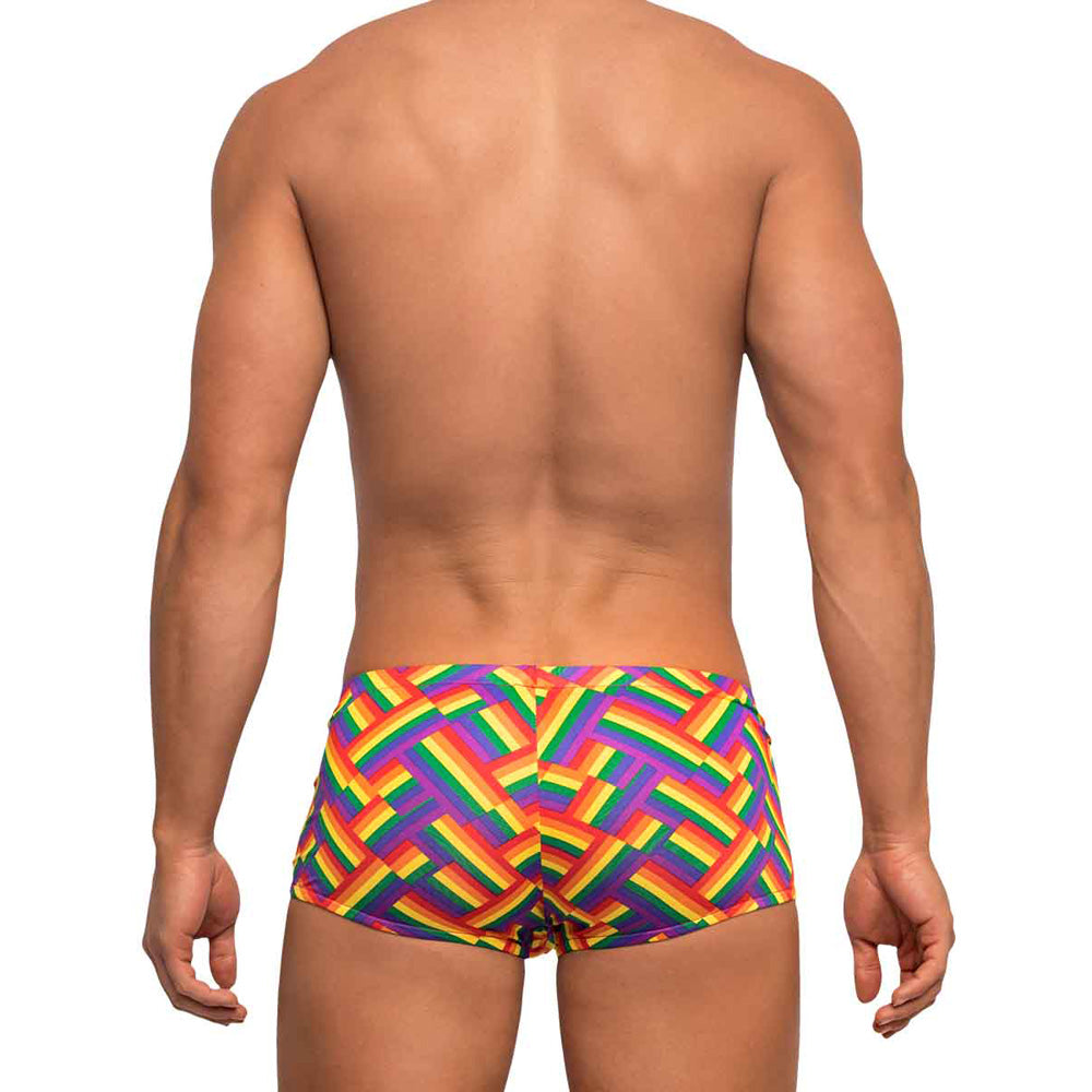 Pride Fest Mini Short Print S | 845830074551 | Available at EroticWarehouse.com