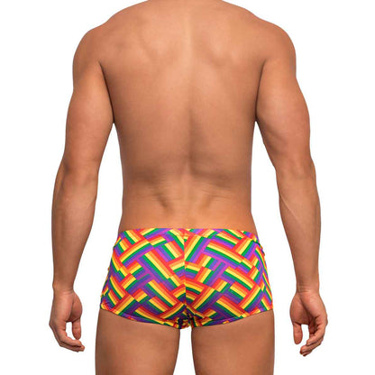 Pride Fest Mini Short Print S | 845830074551 | Available at EroticWarehouse.com