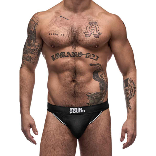 Black Nite Jock Black L/Xl | 845830081894 | Available at EroticWarehouse.com