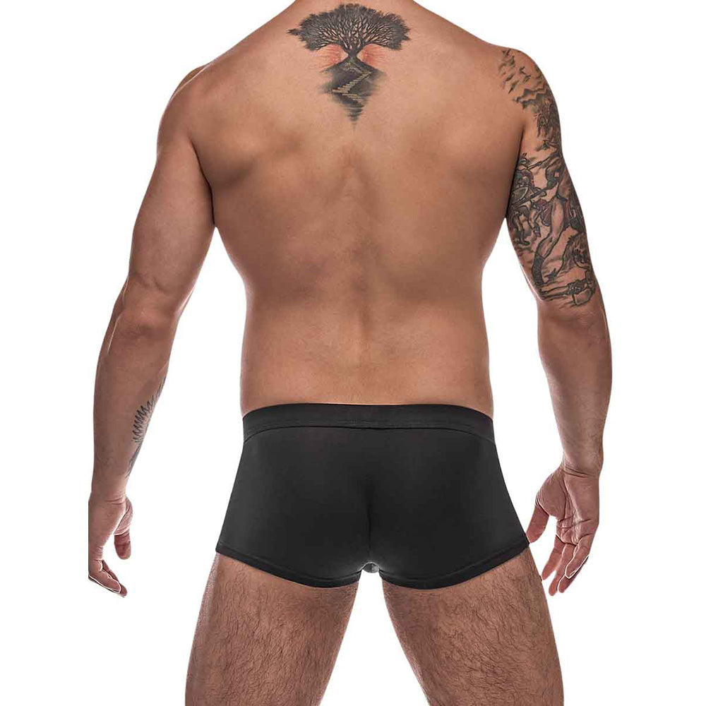 Pure Comfort Modal Wonder Short Black Xl | 845830082068 | Available at EroticWarehouse.com