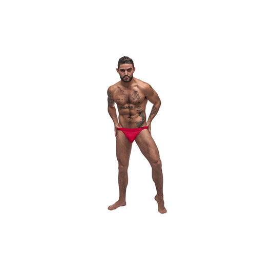 Pure Comfort Modal Bong Thong Red L/Xl | 845830082174 | Available at EroticWarehouse.com
