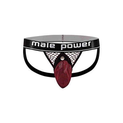 Cock Pit Net Cock Ring Jock Burgundy L/Xl | 845830084123 | Available at EroticWarehouse.com