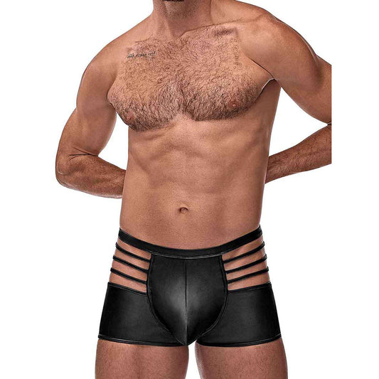 Cage Matte Cage Short Black L | 845830084192 | Available at EroticWarehouse.com
