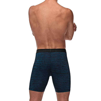 Peak Performance Long Leg Short Blue Small | 845830084352 | Available at EroticWarehouse.com