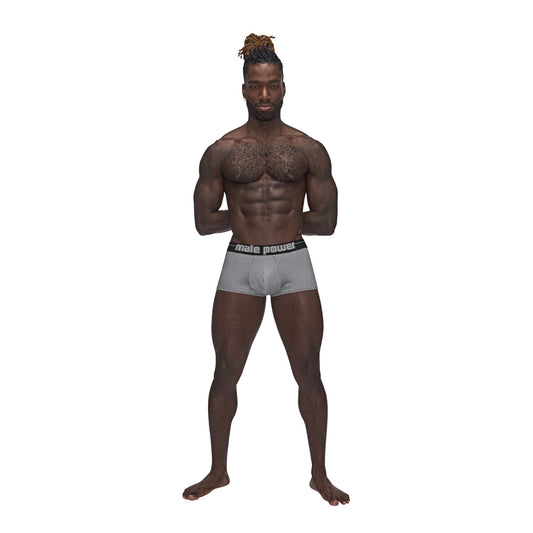 Sexagon Mini Short Grey Medium | 845830086349 | Available at EroticWarehouse.com
