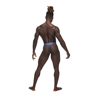 Sexagon Micro V Thong Royal S/M | 845830086455 | Available at EroticWarehouse.com