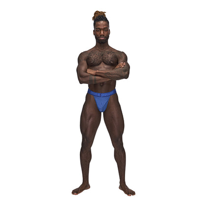 Sexagon Micro V Thong Royal S/M | 845830086455 | Available at EroticWarehouse.com
