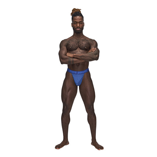 Sexagon Micro V Thong Royal S/M | 845830086455 | Available at EroticWarehouse.com