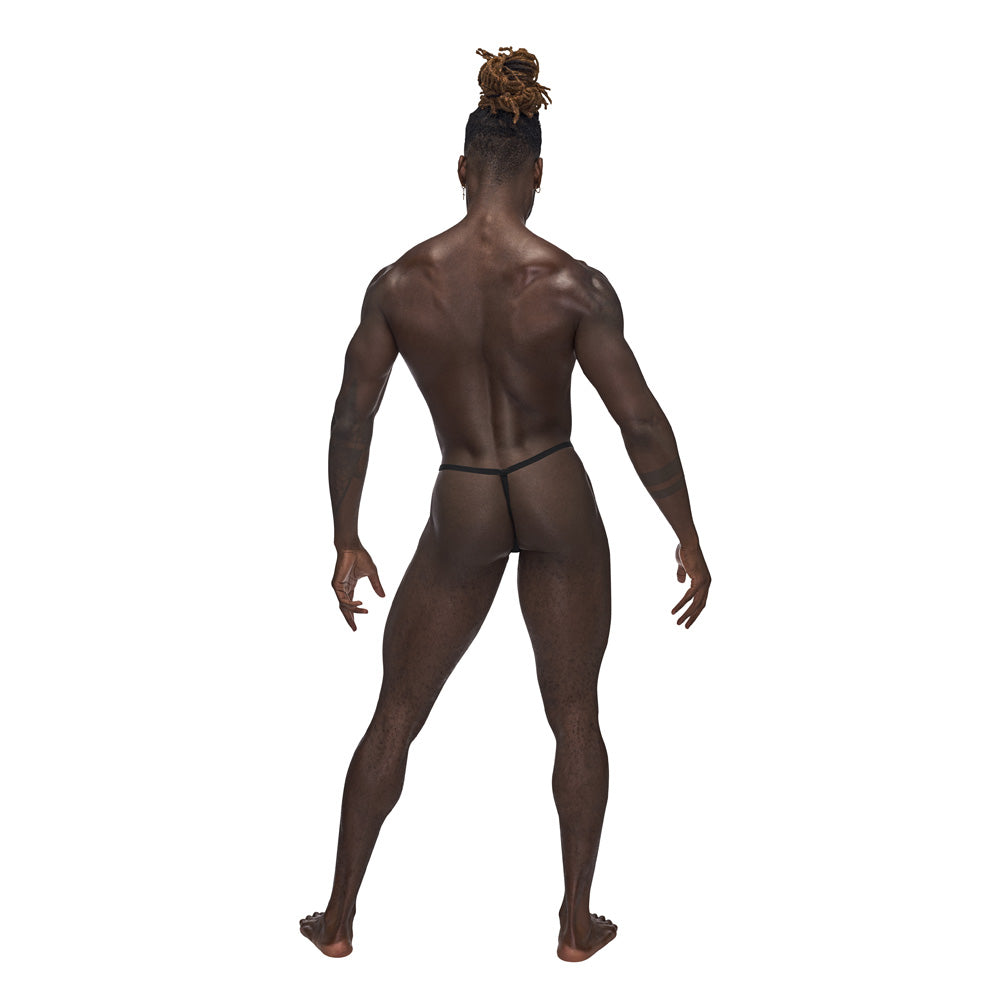 Sexagon Posing Strap Grey One Size | 845830086509 | Available at EroticWarehouse.com