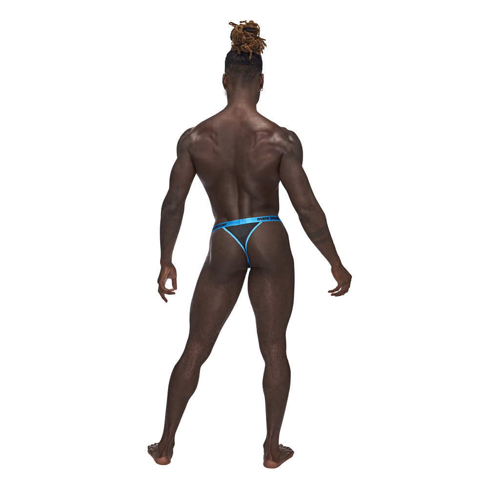Casanova Uplift Thong Black S/M | 845830086615 | Available at EroticWarehouse.com