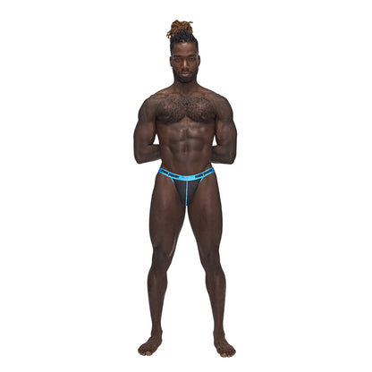 Casanova Uplift Thong Black S/M | 845830086615 | Available at EroticWarehouse.com