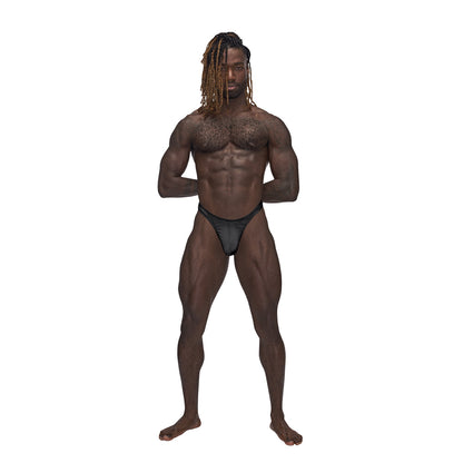 Barely There Bong Thong Black L/Xl | 845830086868 | Available at EroticWarehouse.com