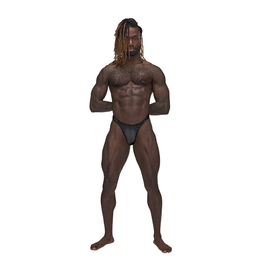 Barely There Bong Thong Black L/Xl | 845830086868 | Available at EroticWarehouse.com