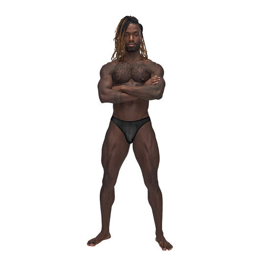 Barely There Moonshine Black S/M | 845830086905 | Available at EroticWarehouse.com