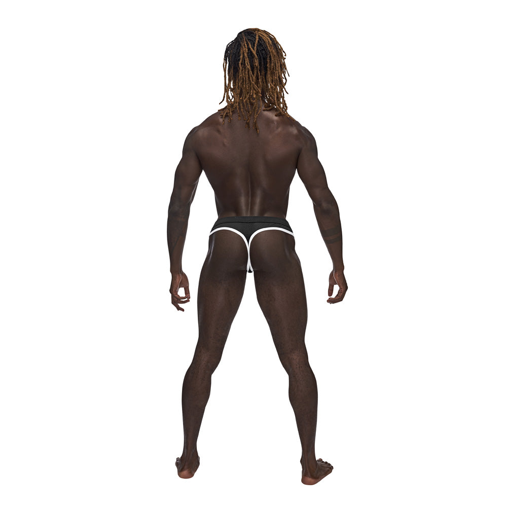 Sport Thong Black L/Xl | 845830087025 | Available at EroticWarehouse.com
