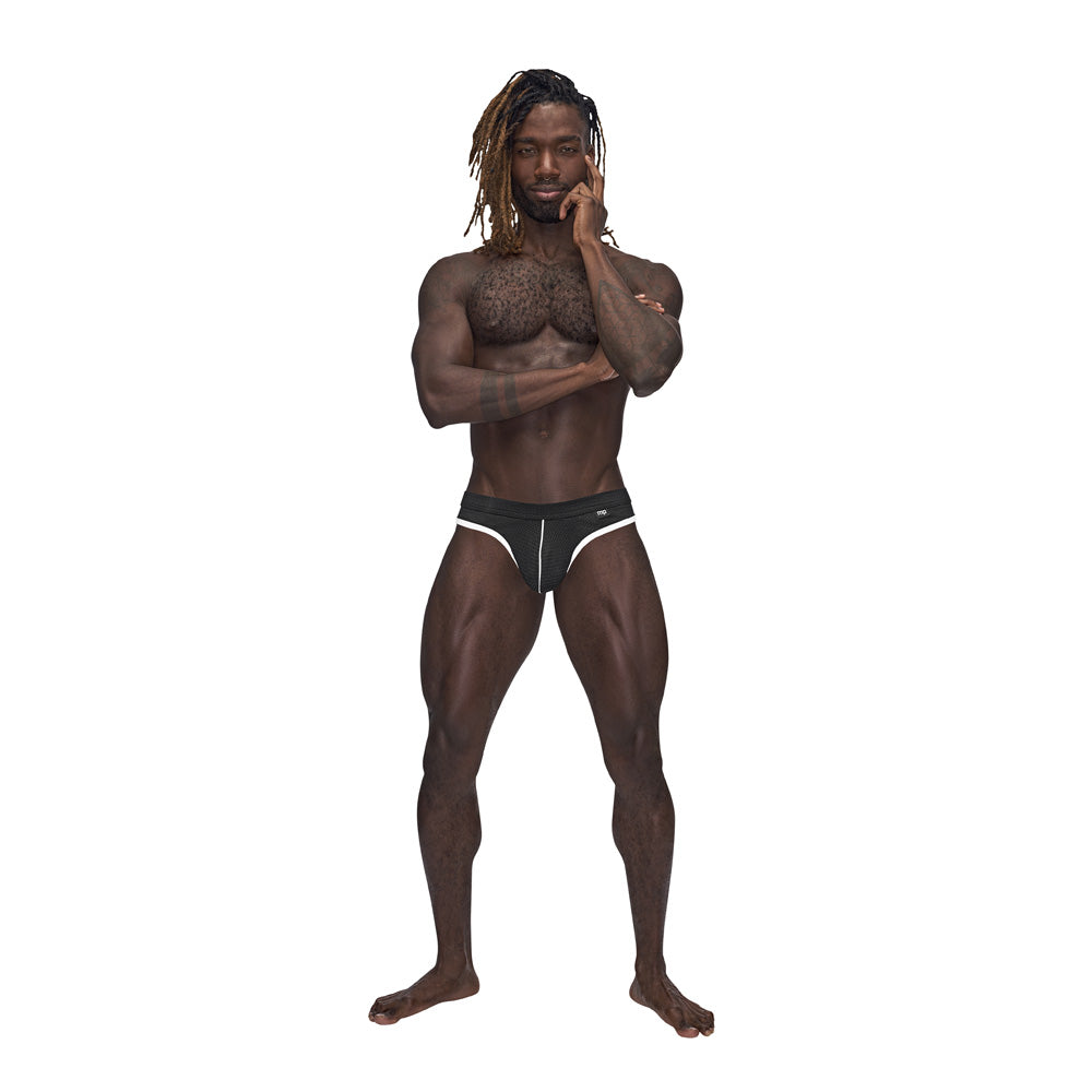 Sport Thong Black L/Xl | 845830087025 | Available at EroticWarehouse.com