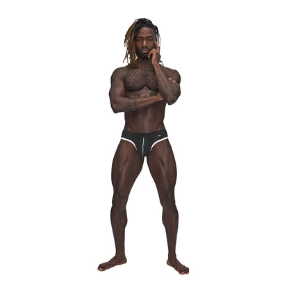 Sport Thong Black L/Xl | 845830087025 | Available at EroticWarehouse.com
