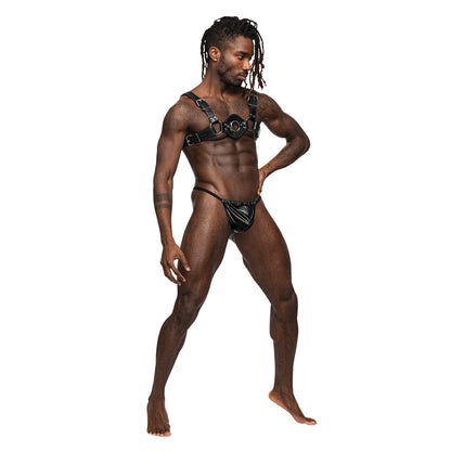Libra Leather Harness | 845830087179 | Available at EroticWarehouse.com