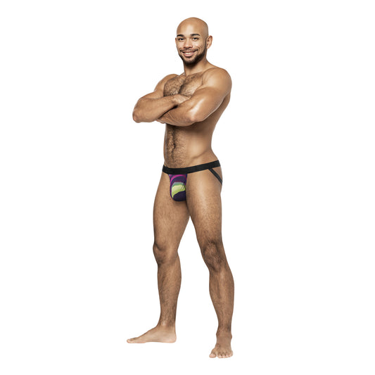 Galactic Strappy Ring Jock L/X | 845830088763 | Available at EroticWarehouse.com
