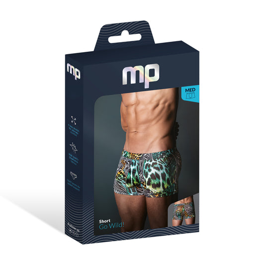 Go Wild! Uplift Mini Short Multi Animal Medium | 845830093705 | Available at EroticWarehouse.com