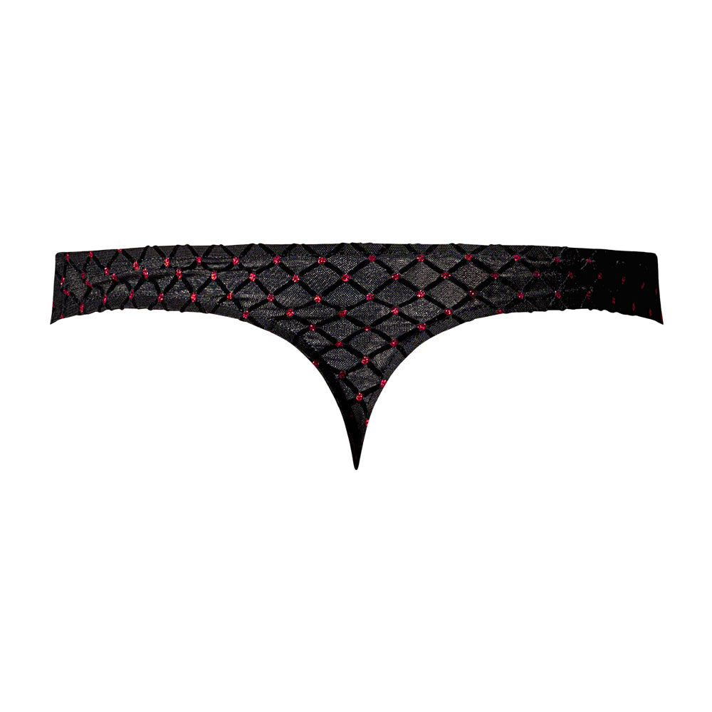 Widow Maker Classic Thong Black S/M | 845830093842 | Available at EroticWarehouse.com