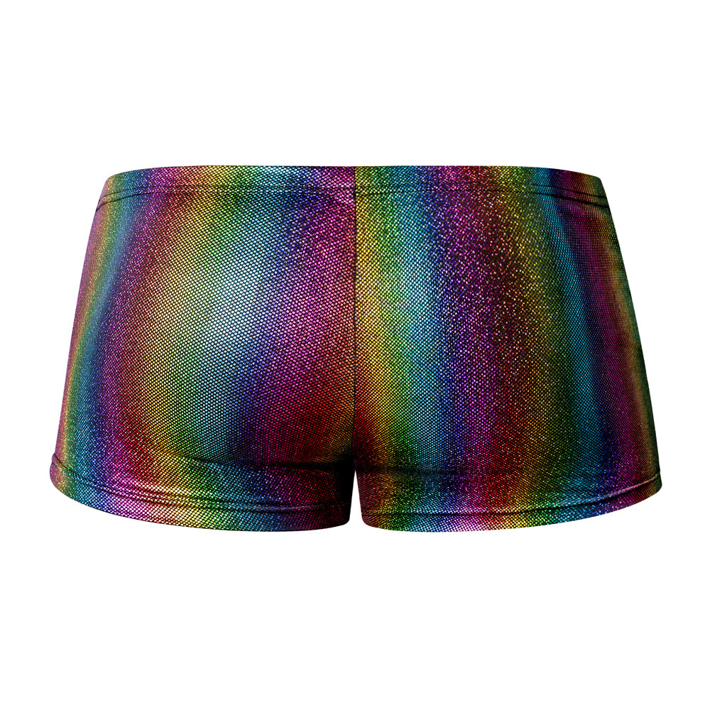 Pack & Play Pocket Short Rainbow Large | 845830093880 | Available at EroticWarehouse.com