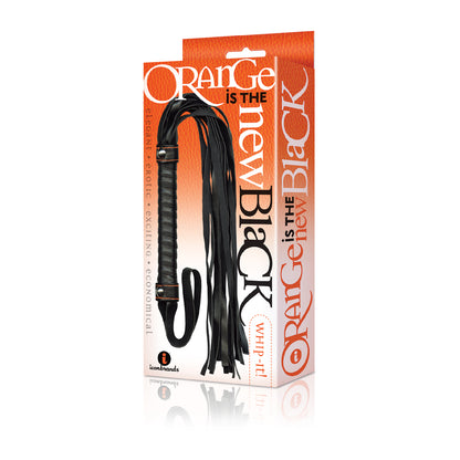 The 9's Orange Is The New Black Whip It | 847841023184 | Available at EroticWarehouse.com