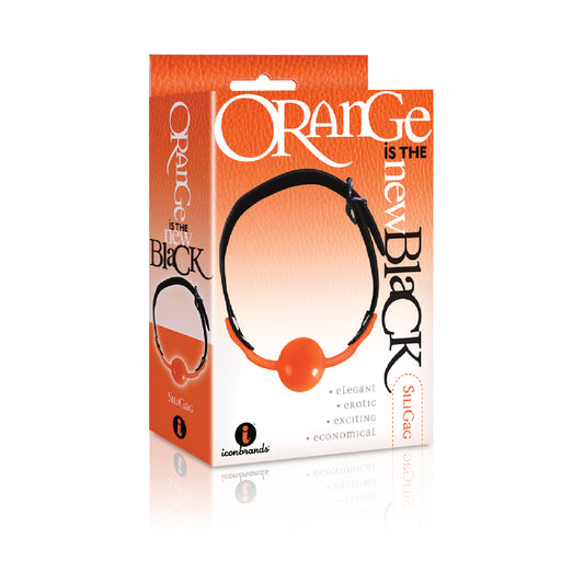 The 9's Orange Is The New Black Siligag | 847841023238 | Available at EroticWarehouse.com