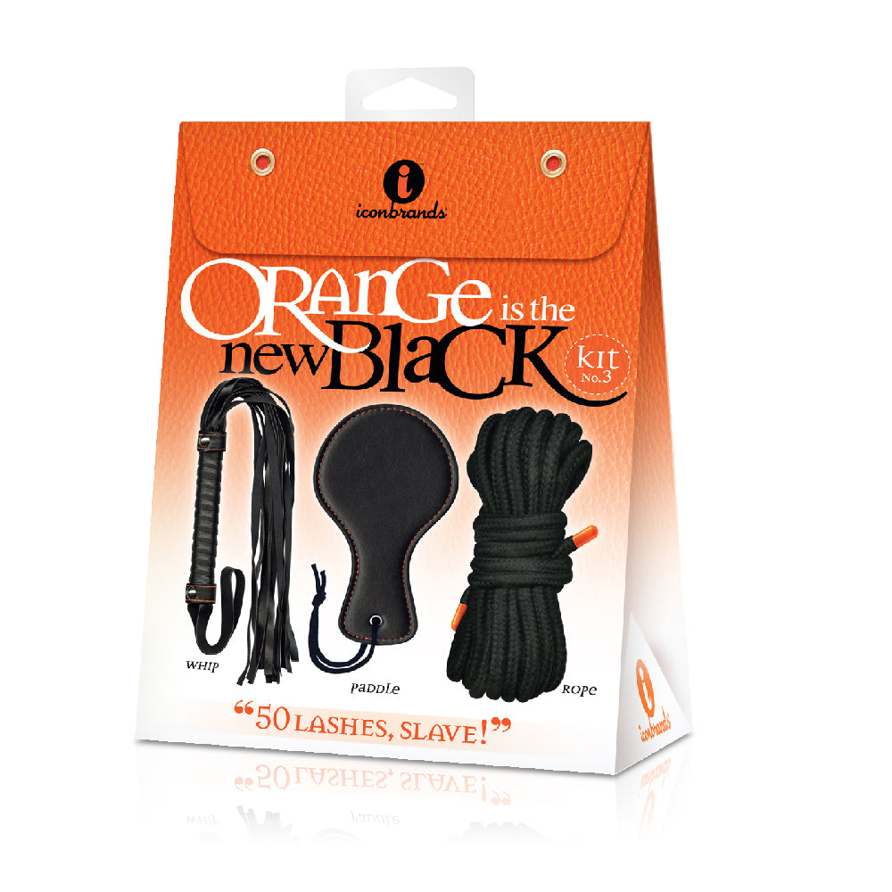 The 9's Orange Is The New Black Kit #3 50 Lashes Slave! | 847841025256 | Available at EroticWarehouse.com