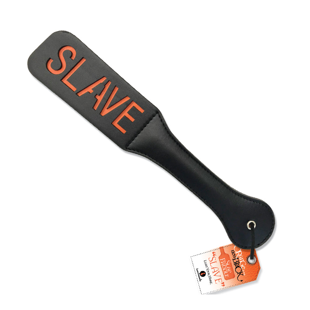 The 9's Orange Is The New Black Slap Paddle Slave | 847841025287 | Available at EroticWarehouse.com