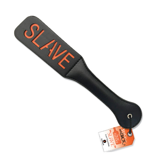 The 9's Orange Is The New Black Slap Paddle Slave | 847841025287 | Available at EroticWarehouse.com
