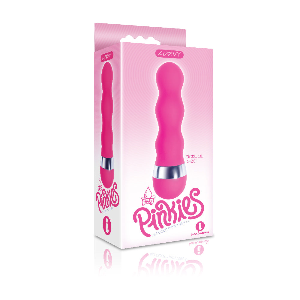 The 9's Pinkies Curvy | 847841026192 | Available at EroticWarehouse.com