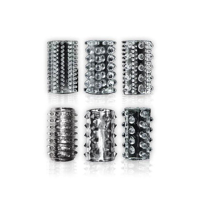 The 9's Crystalline 6 Pack Clear | 847841026406 | Available at EroticWarehouse.com