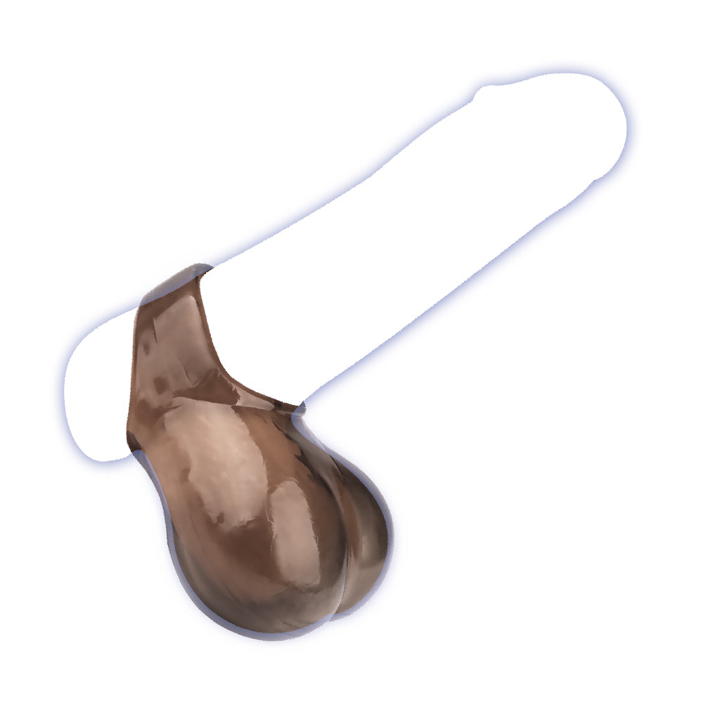 The 9's Sling And Ring Cock Ring And Ball Sling | 847841026468 | Available at EroticWarehouse.com