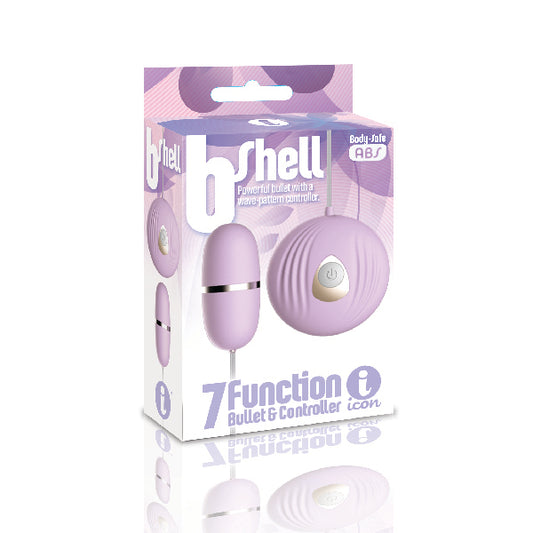The 9's B-Shell Bullet Vibe Purple | 847841026642 | Available at EroticWarehouse.com