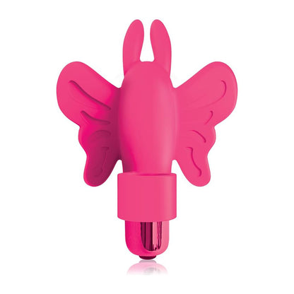 The 9's Flirt Finger Butterfly Finger Vibrator Pink | 847841026703 | Available at EroticWarehouse.com