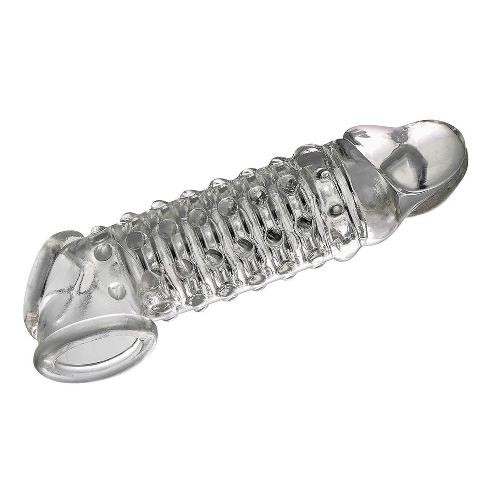 The 9's Toppers Penis Extender Clear | 847841026758 | Available at EroticWarehouse.com