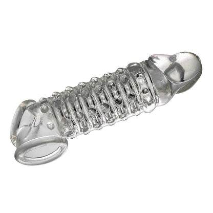 The 9's Toppers Penis Extender Clear | 847841026758 | Available at EroticWarehouse.com