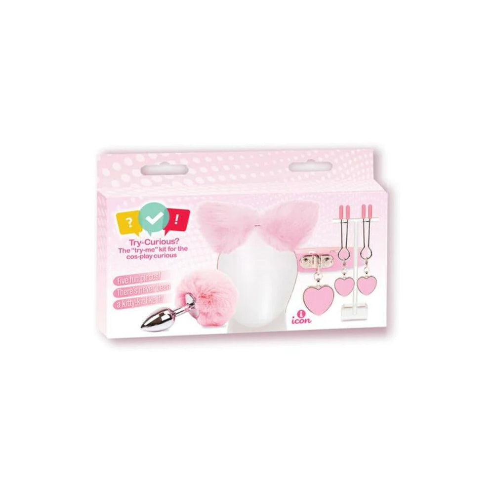 Try-Curious Kitty Kit | 847841080163 | Available at EroticWarehouse.com